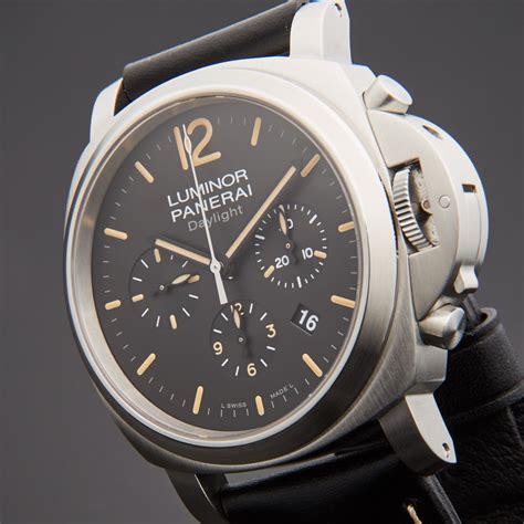 pre owned panerai luminor watches|luminor panerai daylight watch price.